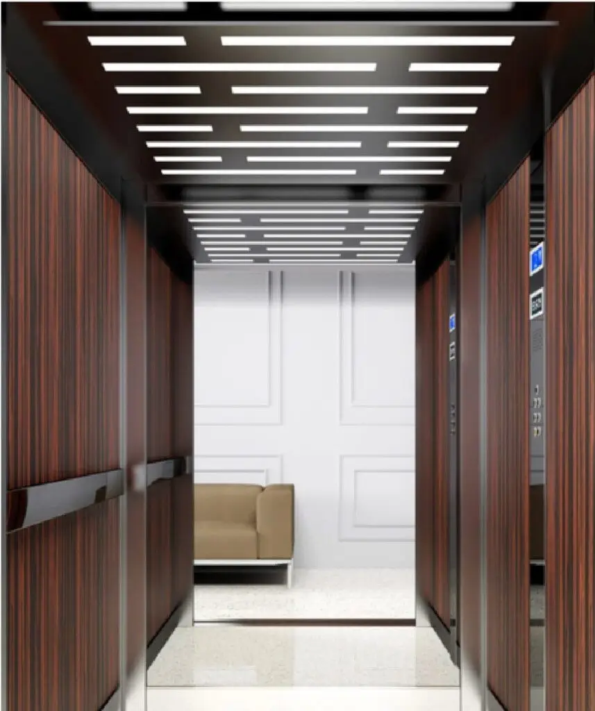 Ouranos lift car, Diamond line